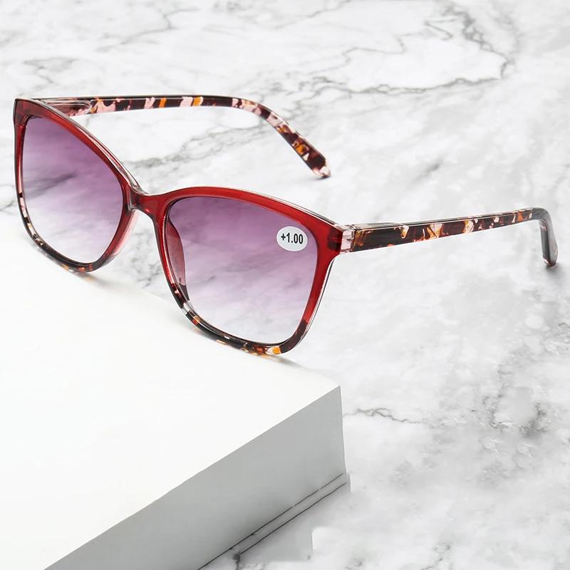 

Новые солнцезащитные очки для чтения Модные очки для женщин с пресбиопией и гиперметропией Солнцезащитные очки для чтения Отпуск Велоспорт Рыбалка Роскошный бренд Дизайн