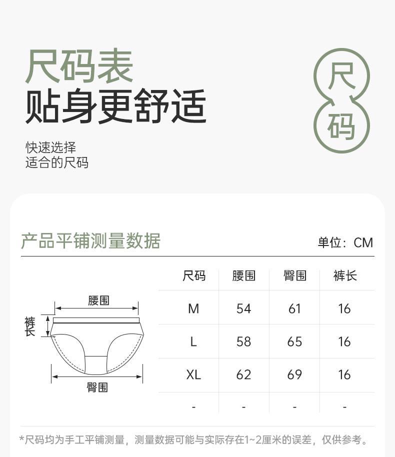 Fentenggan Seamless Naked Feeling Mid High Waisted Underwear for Women (3 Pairs)