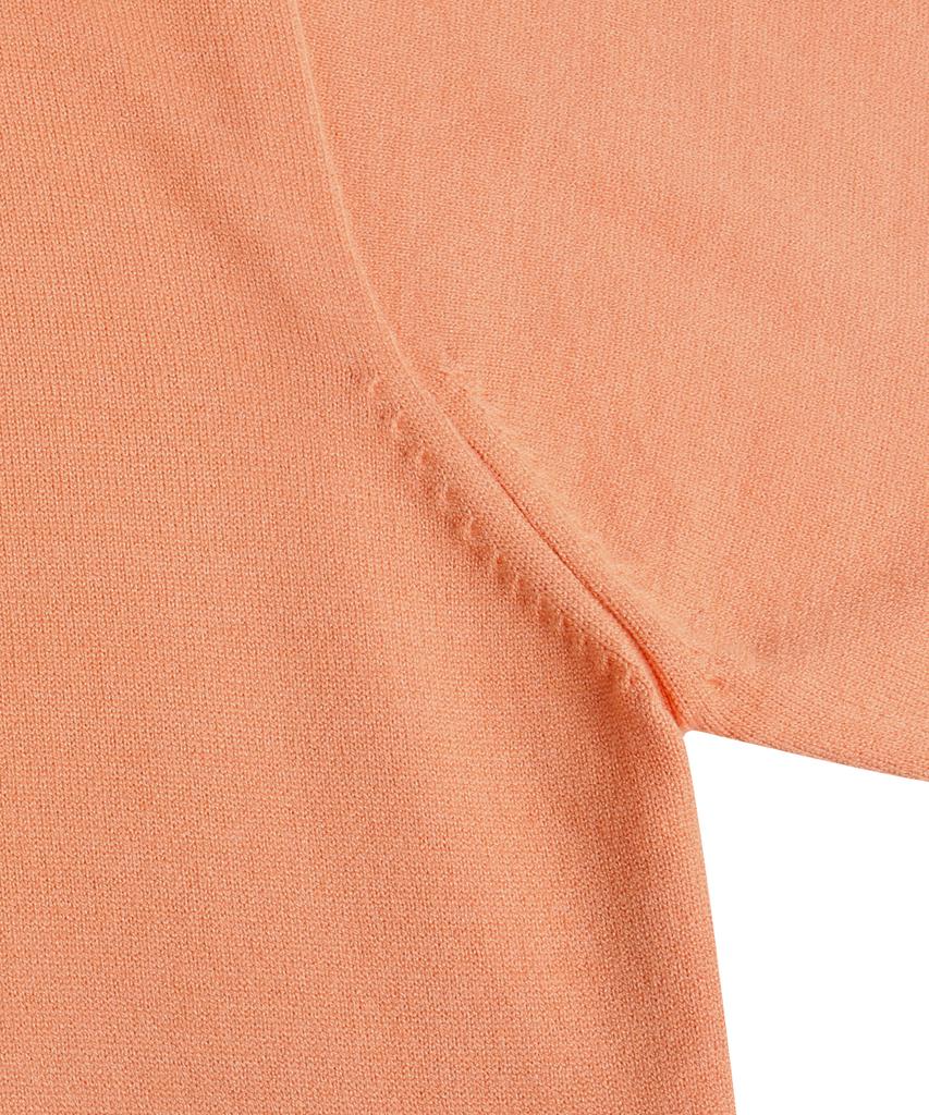 NODU Signature Flower Soft Knit [Orange]