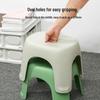 Kids' Cartoon Non-Slip Plastic Stool for Bathroom and Living Room