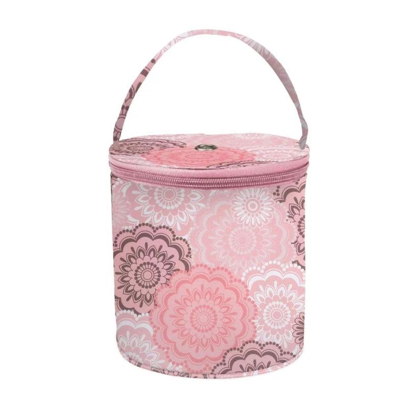 Knitting Accessories Storage Bag Wool Bag Storage Organizer for Crochet Hook Crafts Storage Yarn Holder Carrying Case