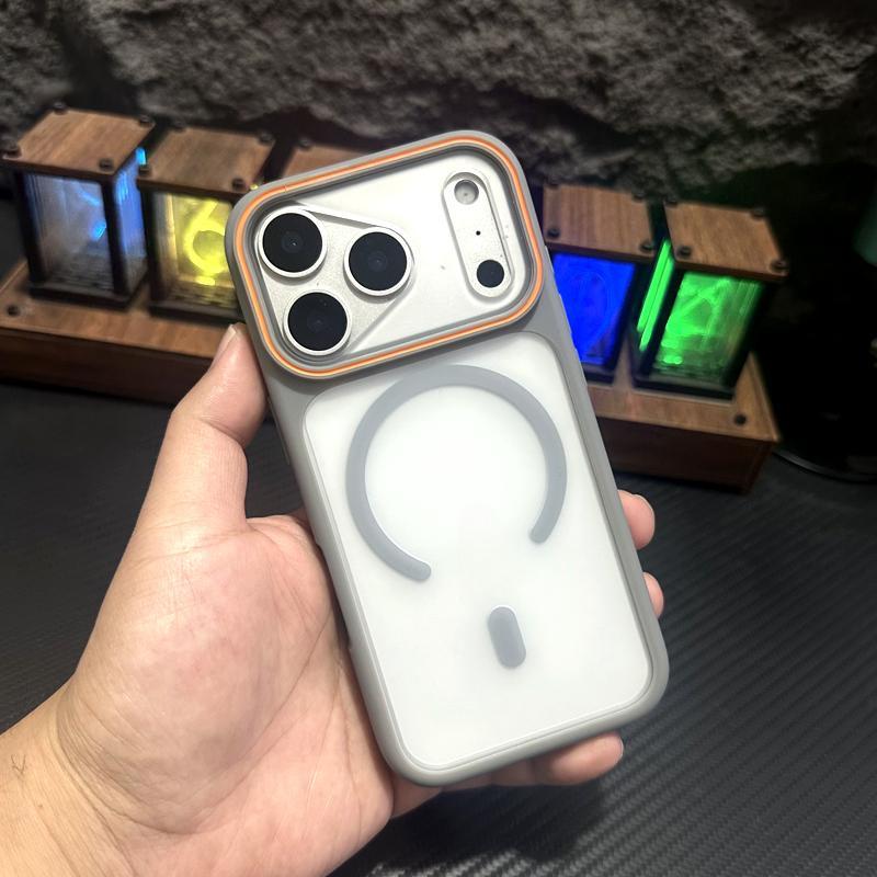 Phantom Skin Magnetic Case for iPhone 17 Pro Max - Apple 16 Large Window New Protective Cover