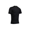 Under Armour HeatGear Compression Solid Crew Neck T-Shirt Men Tops Black 1353449-001