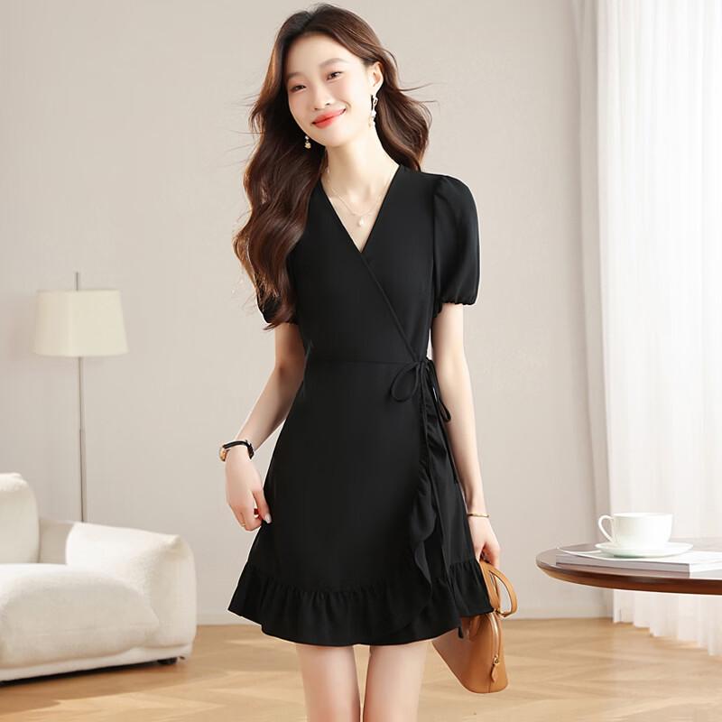 La Chapelle Petite A-Line Midi Dress L
