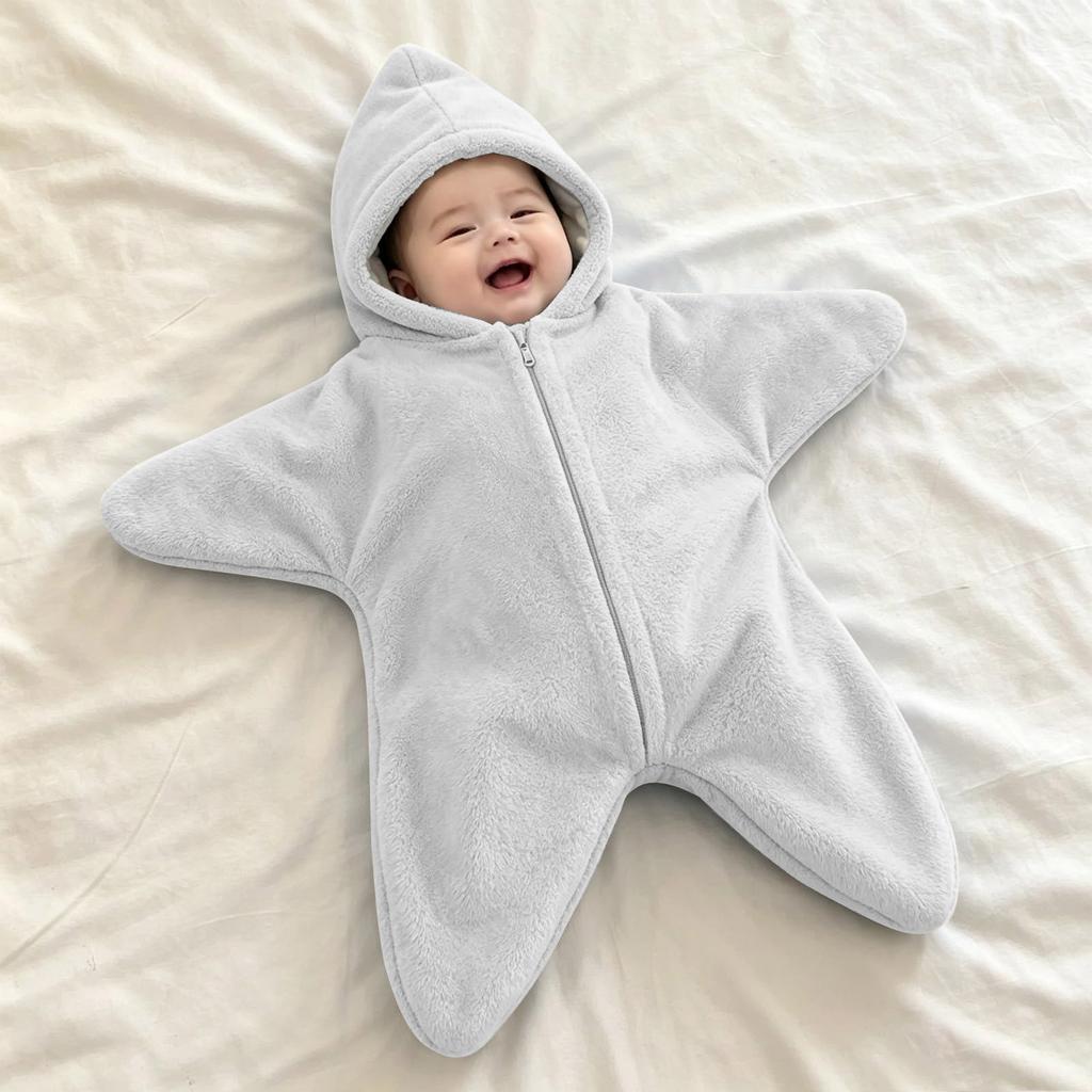 Baby Swaddle Sleep Sack, Thick -Startle Infant Wrap with for Newborns, Cozy Baby Sleeping Bag for Outdoor Use