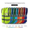 LIKA Reflective Multi-Pocket Safety Vest for Traffic, Construction, Sanitation, and Gardening