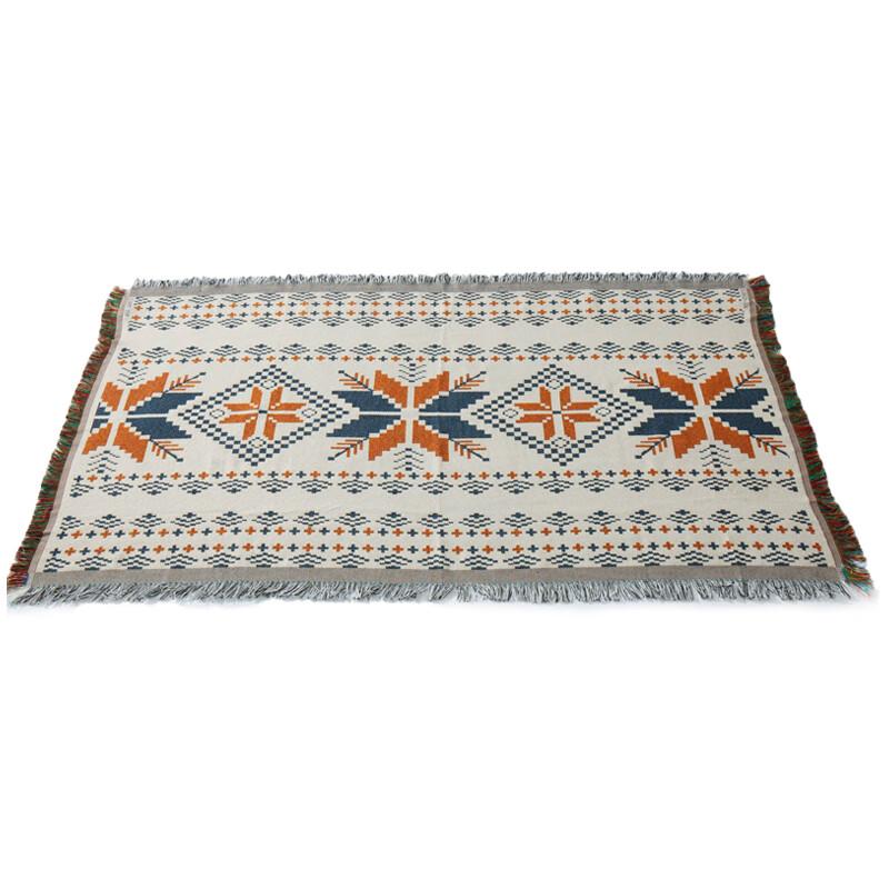 Bohemian Cotton Linen Multi-purpose Blanket