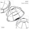 Iron Smoke Detector Protective Cover Silver Explosion-proof Lampshade Heavy Duty Fire Covers  Lamp