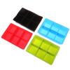 6 Grid Ice Tray Mold Large Diy Food Grade Silicone Ice Cube Square Tray Mold