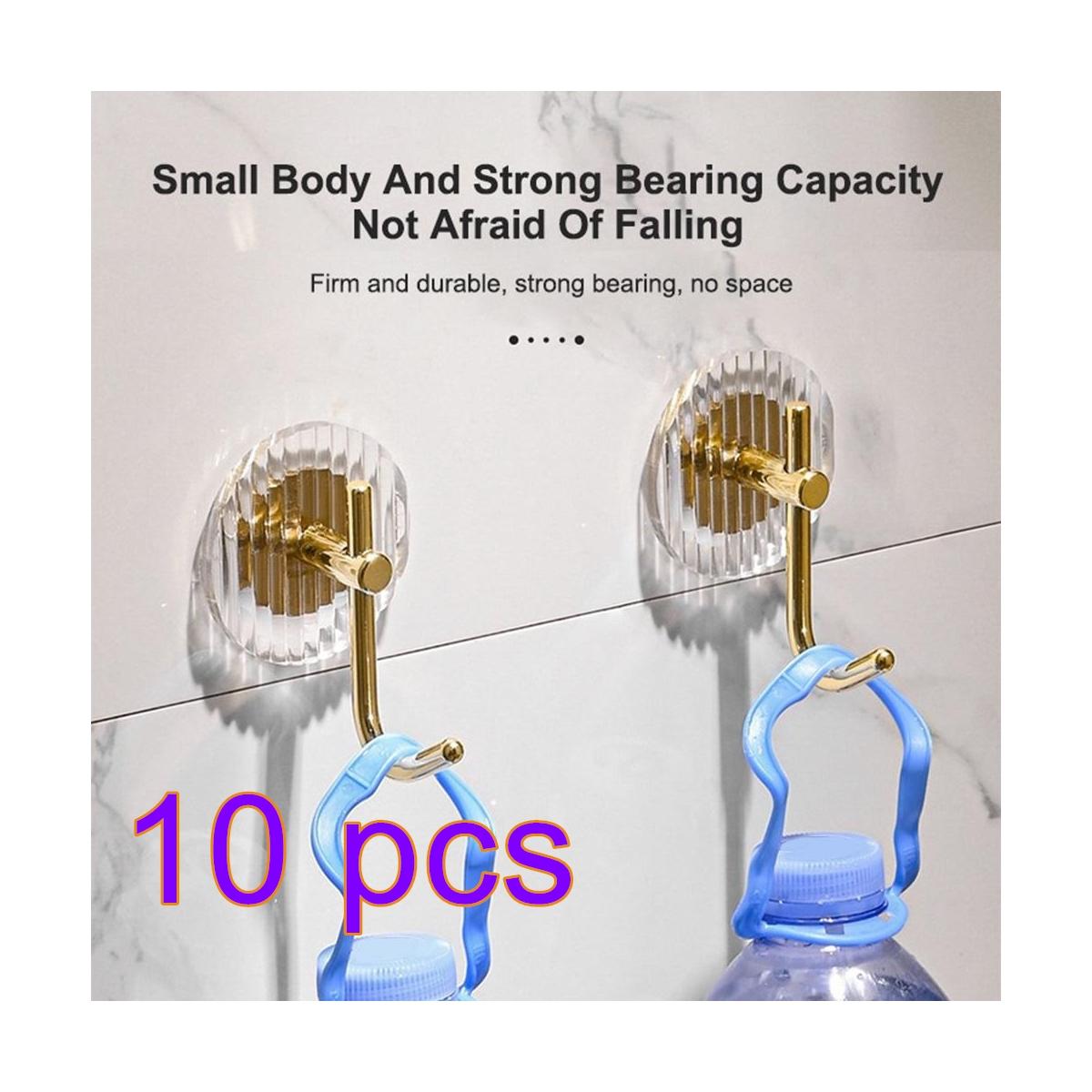 

10 шт. кухонные принадлежности акриловый крючок для подвешивания клейкая настенная наклейка крючки для хранения дома полотенце пальто ключи вешалки аксессуары для ванной комнаты