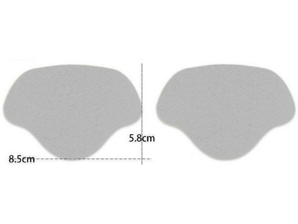 Self-Adhesive Mesh & Leather Heel Repair Patches for Sneakers