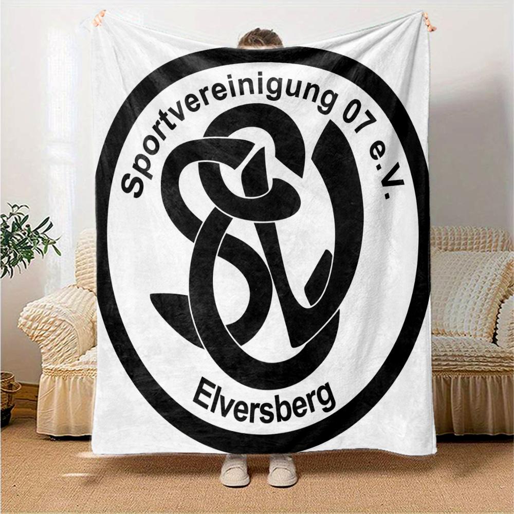 Sv Elversberg Blanket, High quality Comfortable for All Seasons, Home Decor, Warmth and Comfort