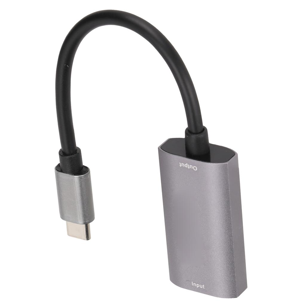 USB C To HD Multimedia Interface Portable Video Capture Card 4K Input Full HD Game Capture for PS4