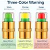 12PCS Car Tire Pressure Monitor Valve Stem Caps 3-Color Tire Pressure Caps Alarm Tires Indicator Sensor Indicator Universal Valve Stem Cap for Cars,