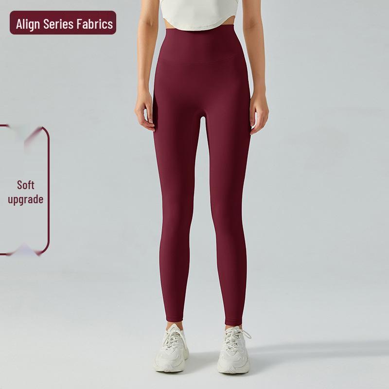 High Waist Nude Feel Seamless Yoga Pants for Women - Quick-Dry, Butt-Lifting, Tight Running Fitness Wear