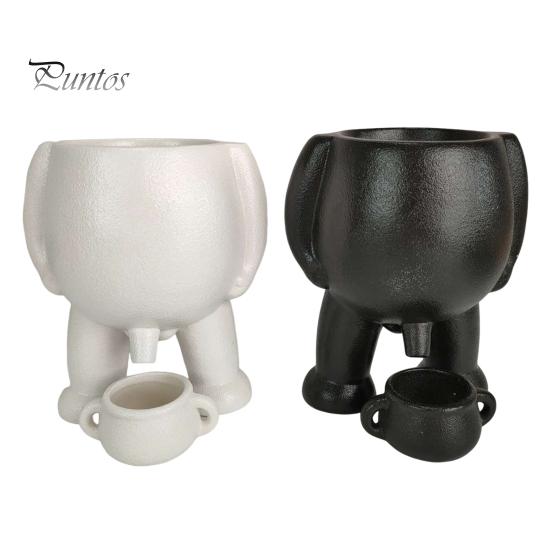 Piss Pot Pflanzgefäß aus Kunstharz mit pinkelndem Topf, lustiger Körper, Sukkulententopf mit Drainage, neuartige Vase für den Innen- und Außenbereich, Garten, Heimdekoration