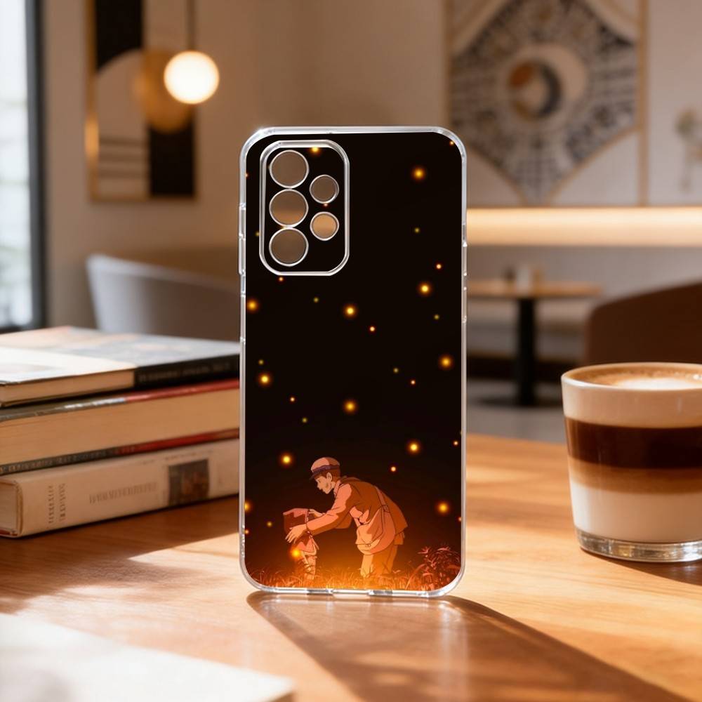 

G-Grave of the F-Fireflies Phone Case Transparent Silicone Soft For Samsung S25,S24,S21,S22,S23,S30,Ultra,S20,Plus,Fe Samsung S305G