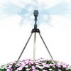 Garden Sprinkler 360 Degree Garden Automatic Rotating Sprinkler Tripod Set Irrigation Stand Water Jet Garden Lawn Sprinkler Tool