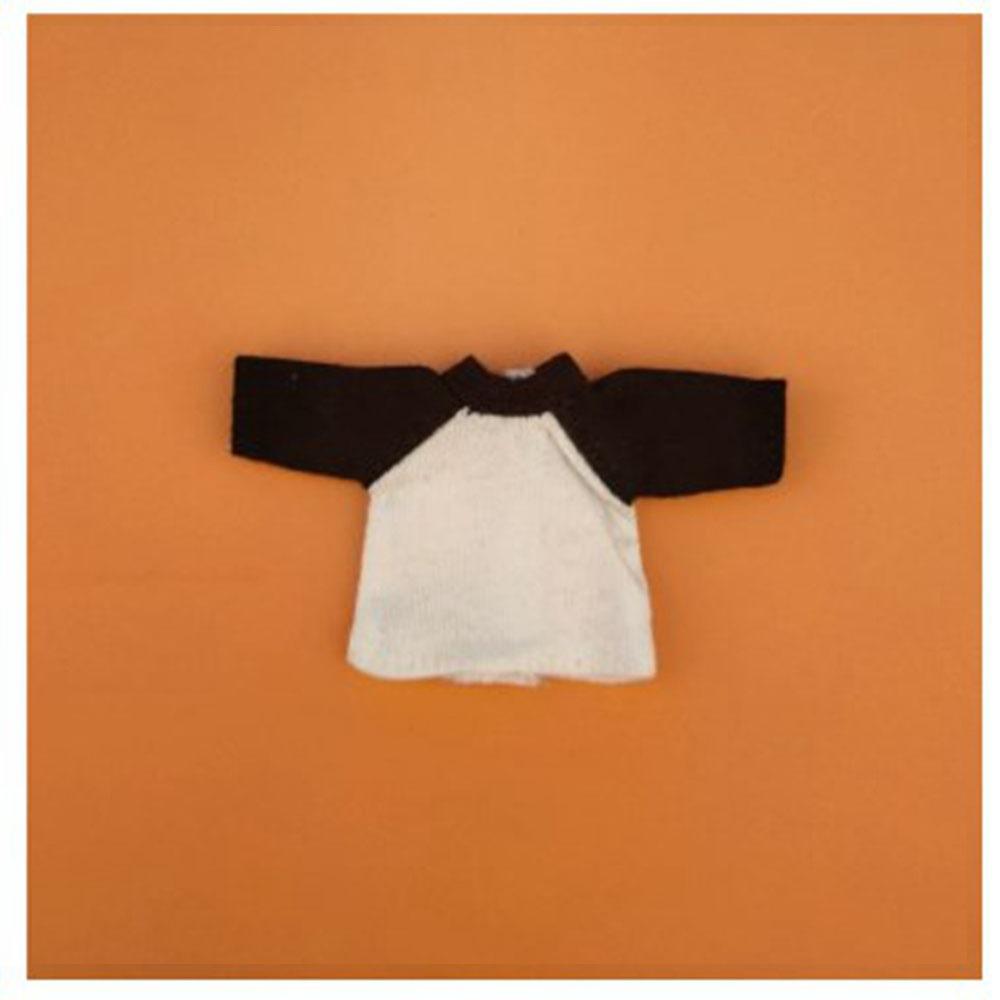 10 Styles Long Sleeved T-Shirt for 1/11 ob11 Dolls/1/12 Bjd Dolls Doll Clothes Accessories
