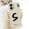 For Tecno Spark Go 3 2026 Lucky Initial Letter Phone Case For Tecno Spark Go3 KN3 Soft Silicone Shockproof Cases Bumpers