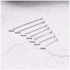 DIY Gold & Silver 9-Pin Earring Components for Jewelry Making