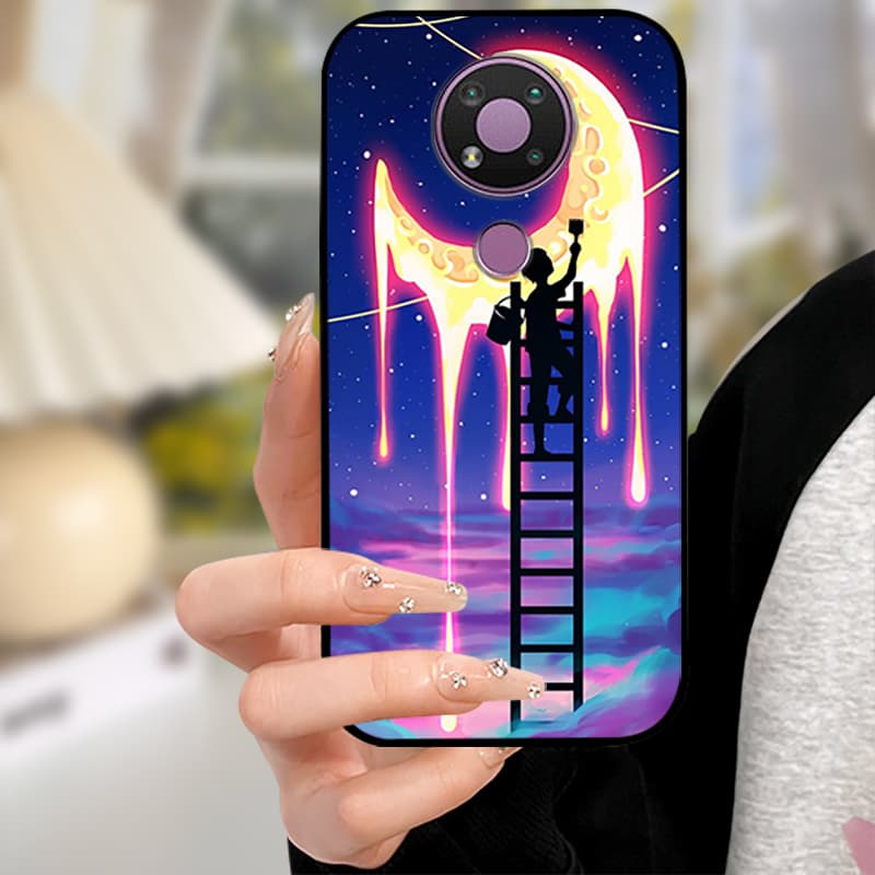 Capa For Nokia 5.4 Cases Black Silicon Soft TPU Phone Case For Nokia 5.4 5.1 7.1 Protective Camera Coque Nokia5.4 Back Shells
