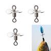 10 Pezzi Esche da Pesca Topwater Rotanti Eliche Eliche Fai da Te Esca da Pesca Amo Esca Accessori da Pesca Spinnerbait Eliche