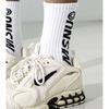 MASSNOUN MSNU LOGO SOCKS MUZAS001-WT