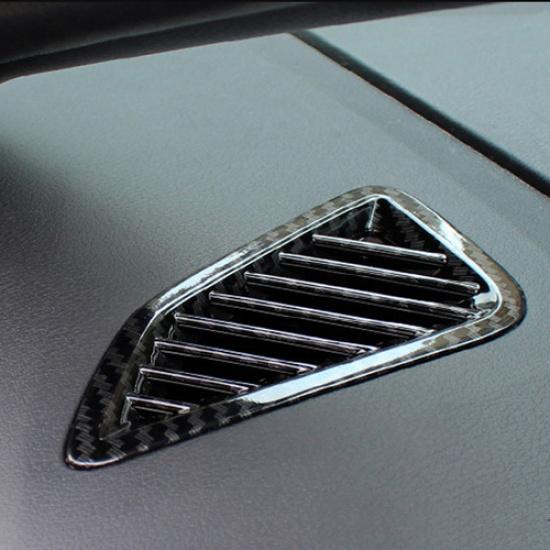 For TOYOTA COROLLA - Dashboard Air Vent Cover Trim Carbon fiber look 2pc