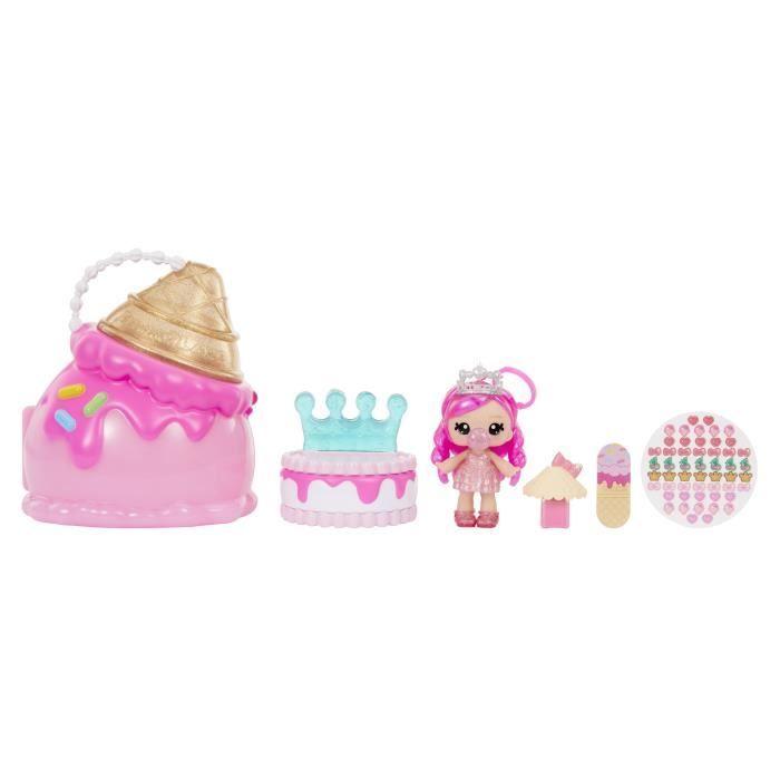 Yummiland Beauty Bag Spielset + Lipgloss-Puppe - Eiscreme-Beauty-Bag