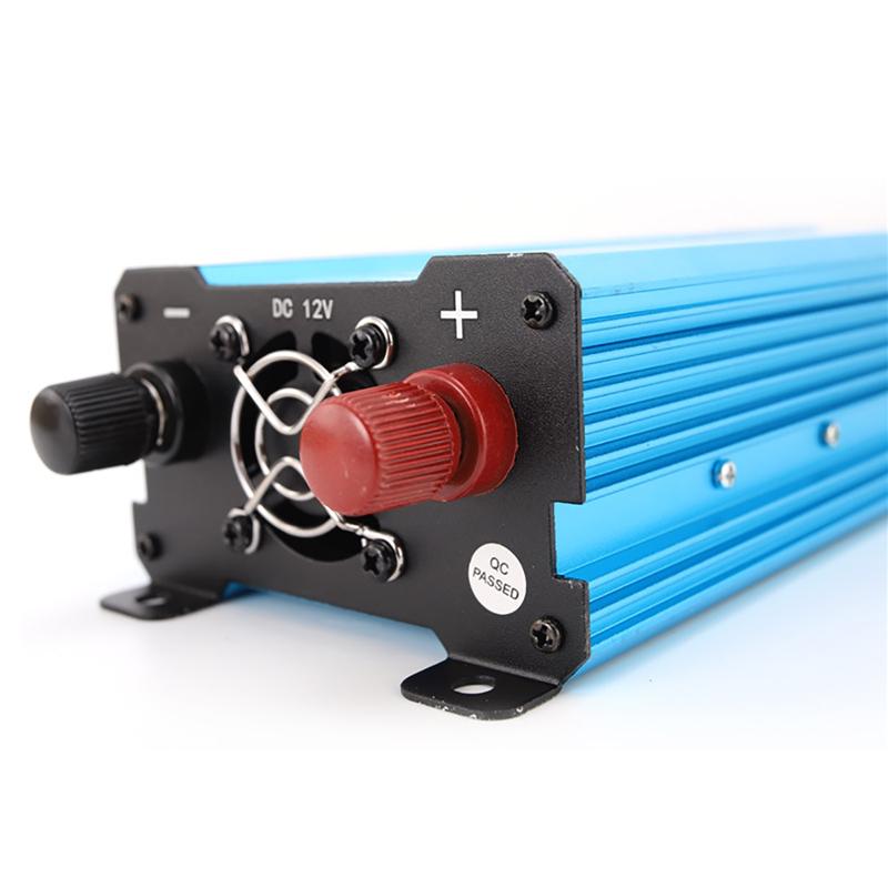 Modified Sine Wave Inverter 3000/4000/5000W Voltage Transformer 4 USB Ports LCD Display DC 12V/24V TO 220V Inverter Converter