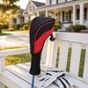 3pcs Polyester Material Head Covers Set Mesh Surface Fairway Wood Cover  Golf Accessories
