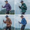 Ultra-Lightweight Aluminum Trekking Pole 5-Section Adjustable Folding Walking Stick Hiking Trail Running Outdoor Adventure