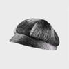Thick Fisherman Hat Women's Autumn Winter Gradient Octagonal Hat British Vintage Warm Hat