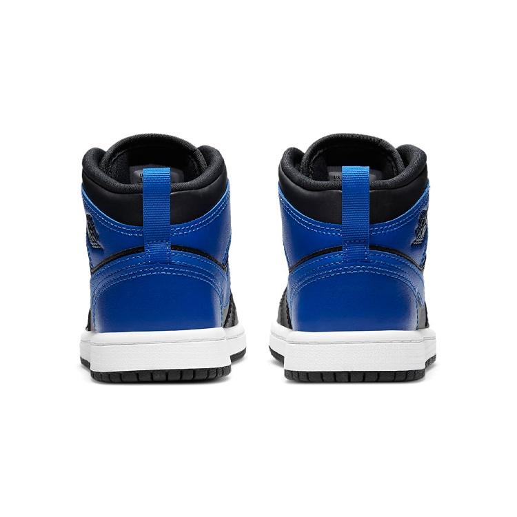 (PS) Air Jordan 1 Mid 'Hyper Royal' Kids' 640734-077