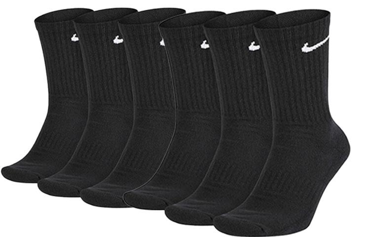 Nike Crew Socks Unisex Combo Set Black SX7664-010 M