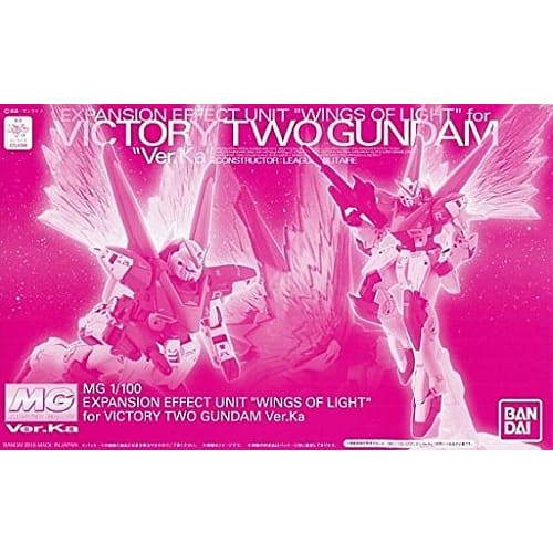 

BANDAI MG 1/100 V2 Gundam Ver.Ka Expansion Effect Unit Wings of Light Plastic Model Kit (Hobby Online Shop Exclusive)