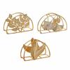 Modern Ginkgo Leaves Design Napkin Holder For Tables Metal Paper Napkin Storage For Kitchen Stylish Paper Towel Dispenser