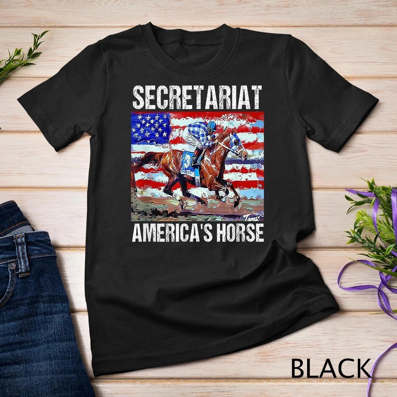 Secretariat America s Horse T-Shirt Unisex T-shirt 4XL