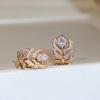 New Vintage Luxury Jewelry For Women Musla Design Ear Stud Wedding Jewelry Earrings Fashion Gifts Lady Party Earrings