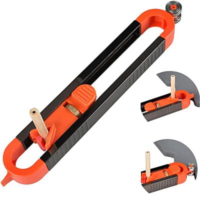 1PC Nuovo profilo righello di tracciatura calibro di contorno con blocco regolabile bloccaggio preciso calibro di misurazione per lavorazione del legno duplicatore di profili