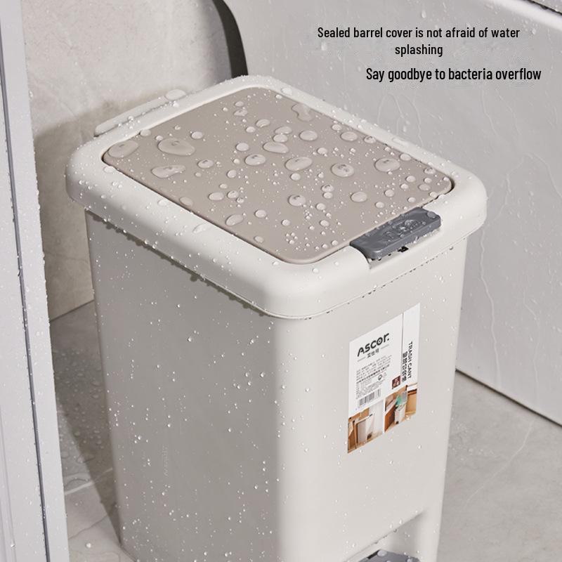 "Coș de gunoi cu pedală Sufengshang pentru bucătărie, baie și dormitor"