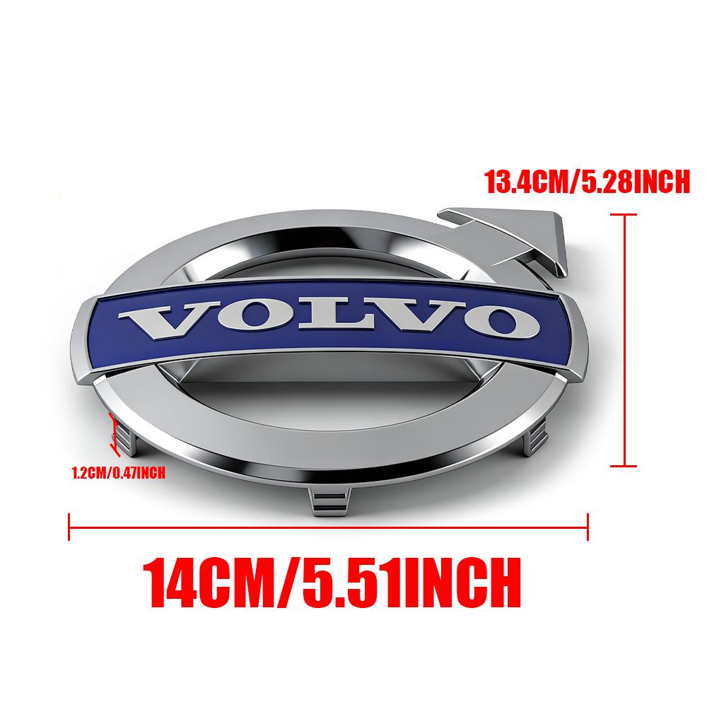 Per Volvo Rdesign V40 V50 S40 S80 XC60 S60 XC40 C40 V90 XC60 S90 T6 Auto Griglia Cofano Anteriore Copri Emblema Stemma Accessori Auto