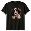 Springer Spaniel Dog Breed Cute Puppy Pet Lover Animal Portrait TShirt Unisex T-Shirt