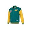 Retro Color Block Bomber Jacket Men Jackets Green 537011-90