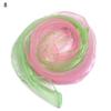60x60CM Elegant Gradient Color Silk Scarf Women Luxury Small Square Scarf Summer Brand Performance Props Dancing Beach Scarves
