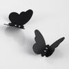 Decorative Butterfly Hooks Space Saving Butterfly Shape Wall Hooks Durable Stainless Steel Bathroom Hangers
