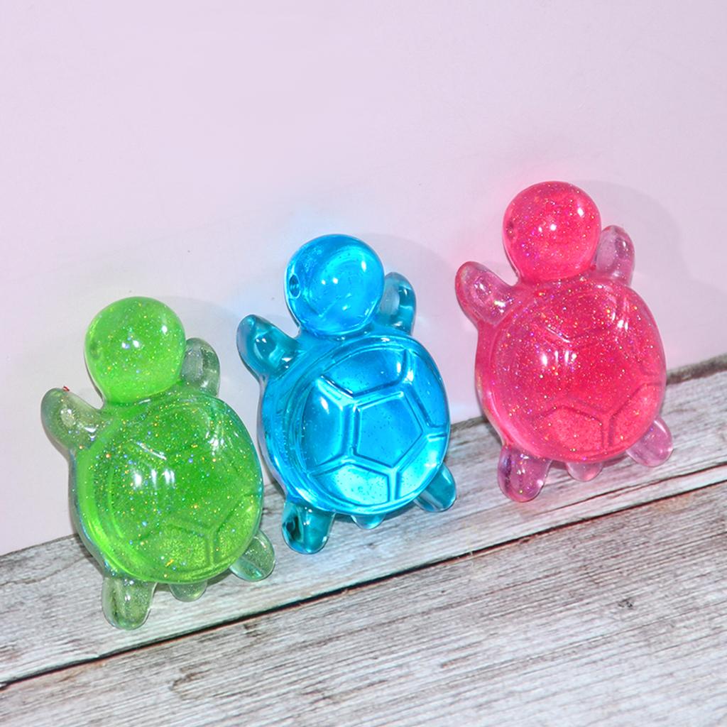 1PC Diy Micro Landscape Explosion Small Turtle Glue Mold Blind Bag Mini Desktop Resin Small Ornament
