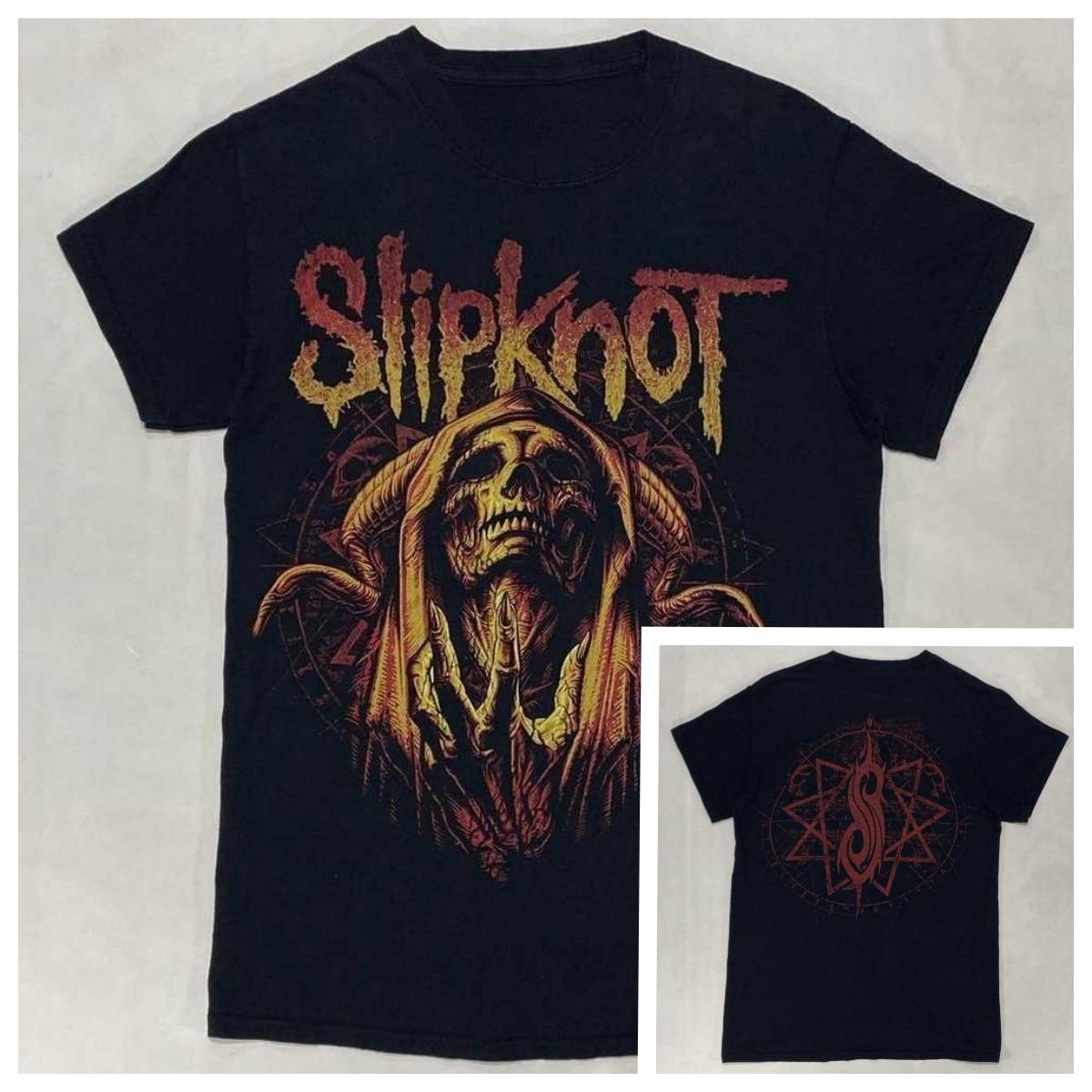2026 Slipknot Slipknot Череп Хэви-метал Группа Футболка Группы Высококачественная Роскошь Для Мужчин и Женщин Топ Y2k S