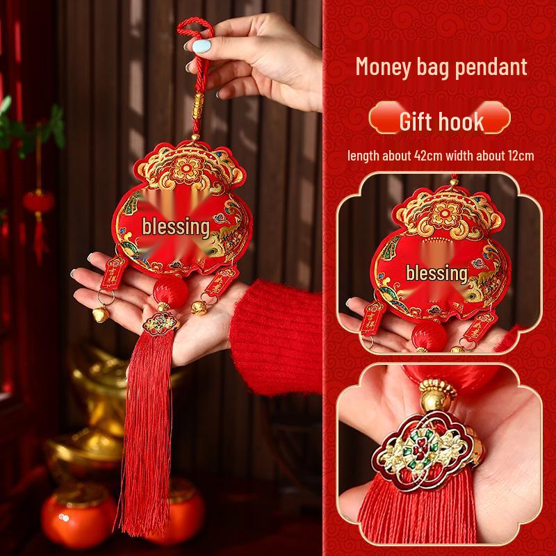 

Подвеска «2026 год Лошади»: Новогоднее украшение для гостиной, торгового центра, товары для Праздника Весны, подвесные украшения